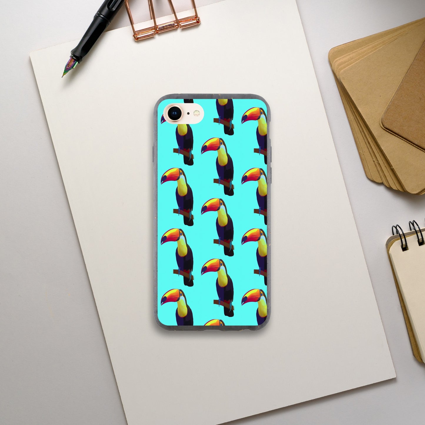 Biodegradable case (Terrific Tucan)