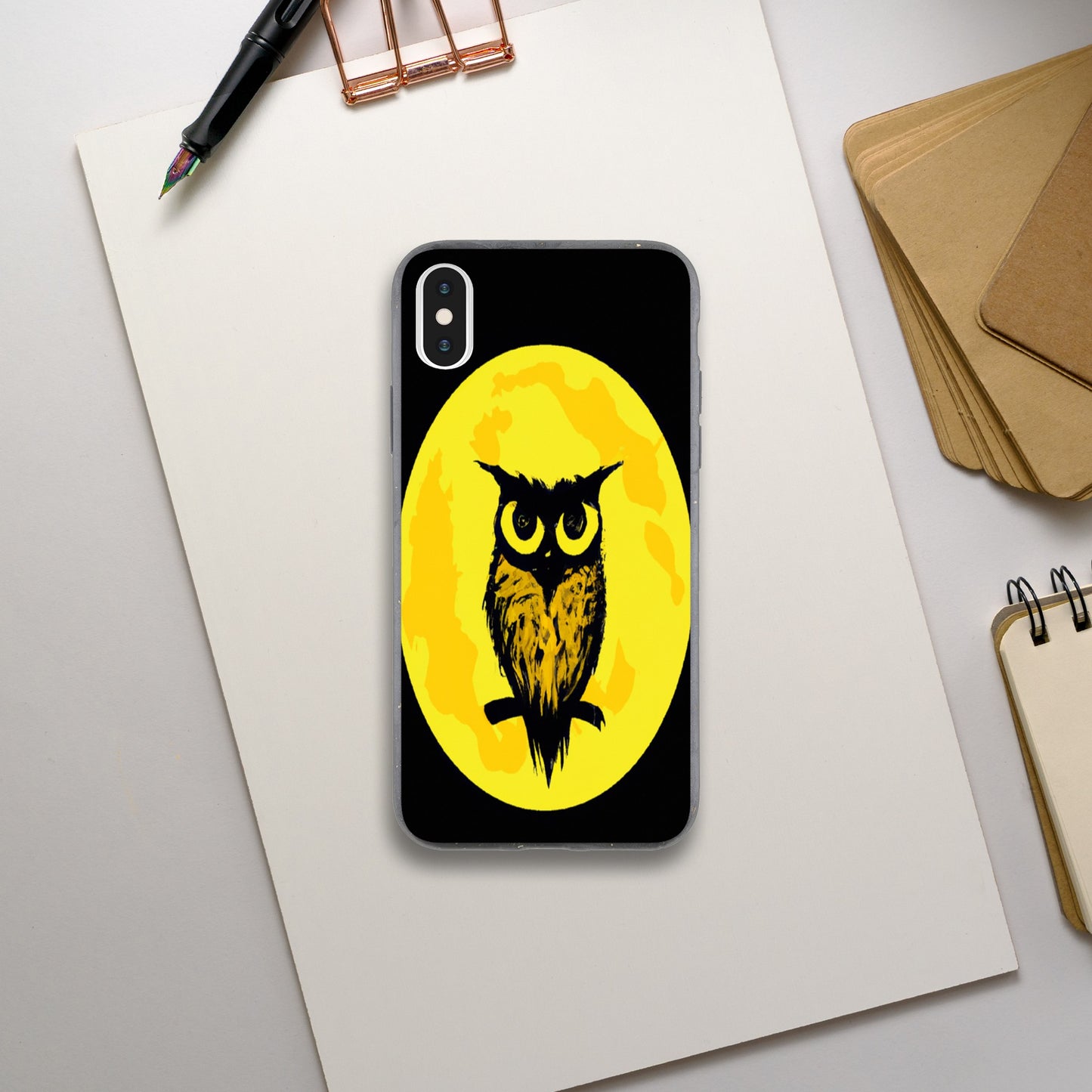 Biodegradable case (Owl Omen)