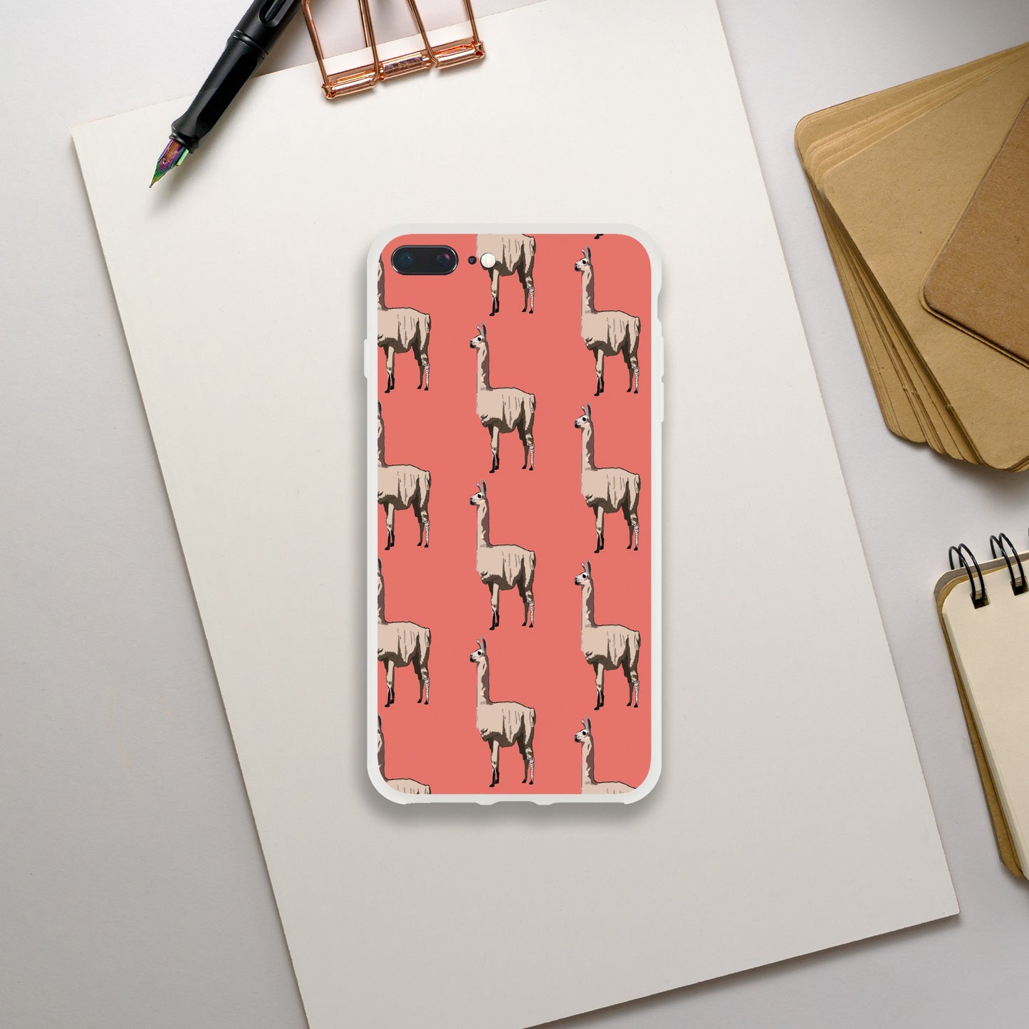 Flexi case (Loving Llamas)