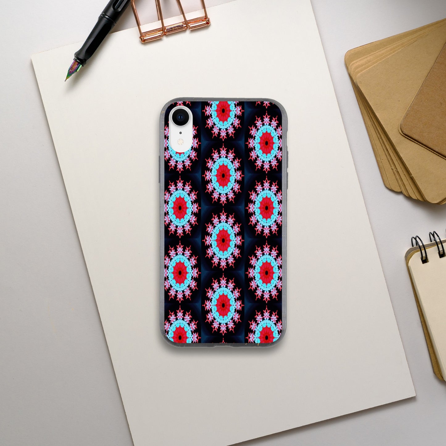 Biodegradable case (Psychedelic Snowfall)