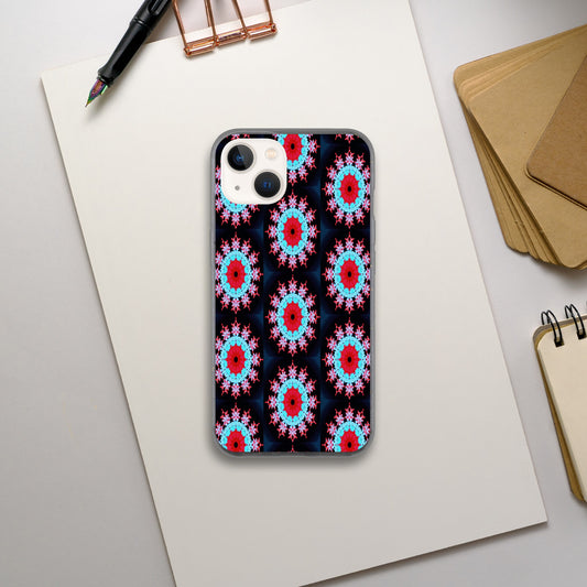 Biodegradable case (Psychedelic Snowfall)
