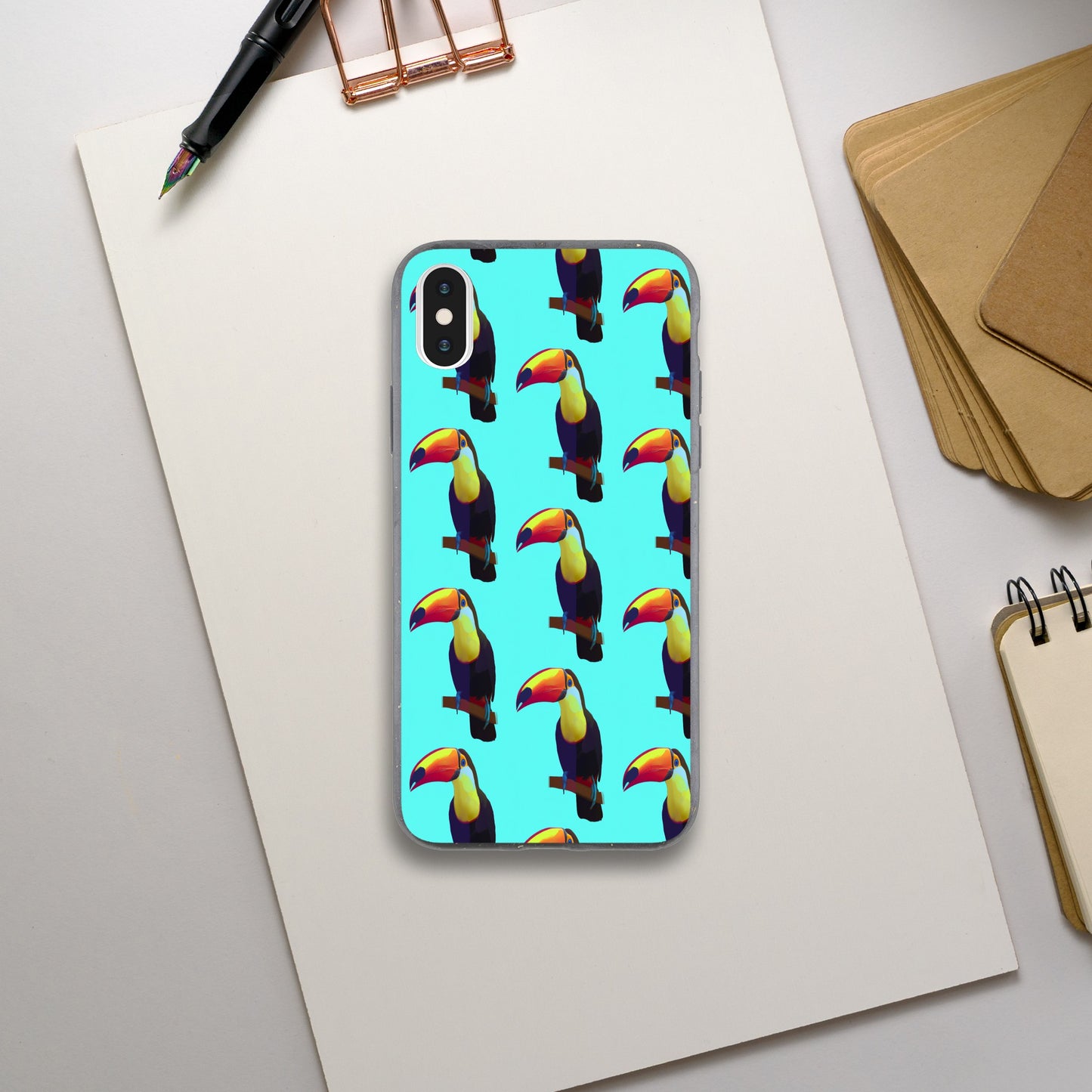 Biodegradable case (Terrific Tucan)