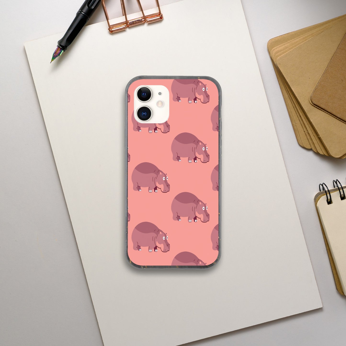 Biodegradable case (Noble Hippo)