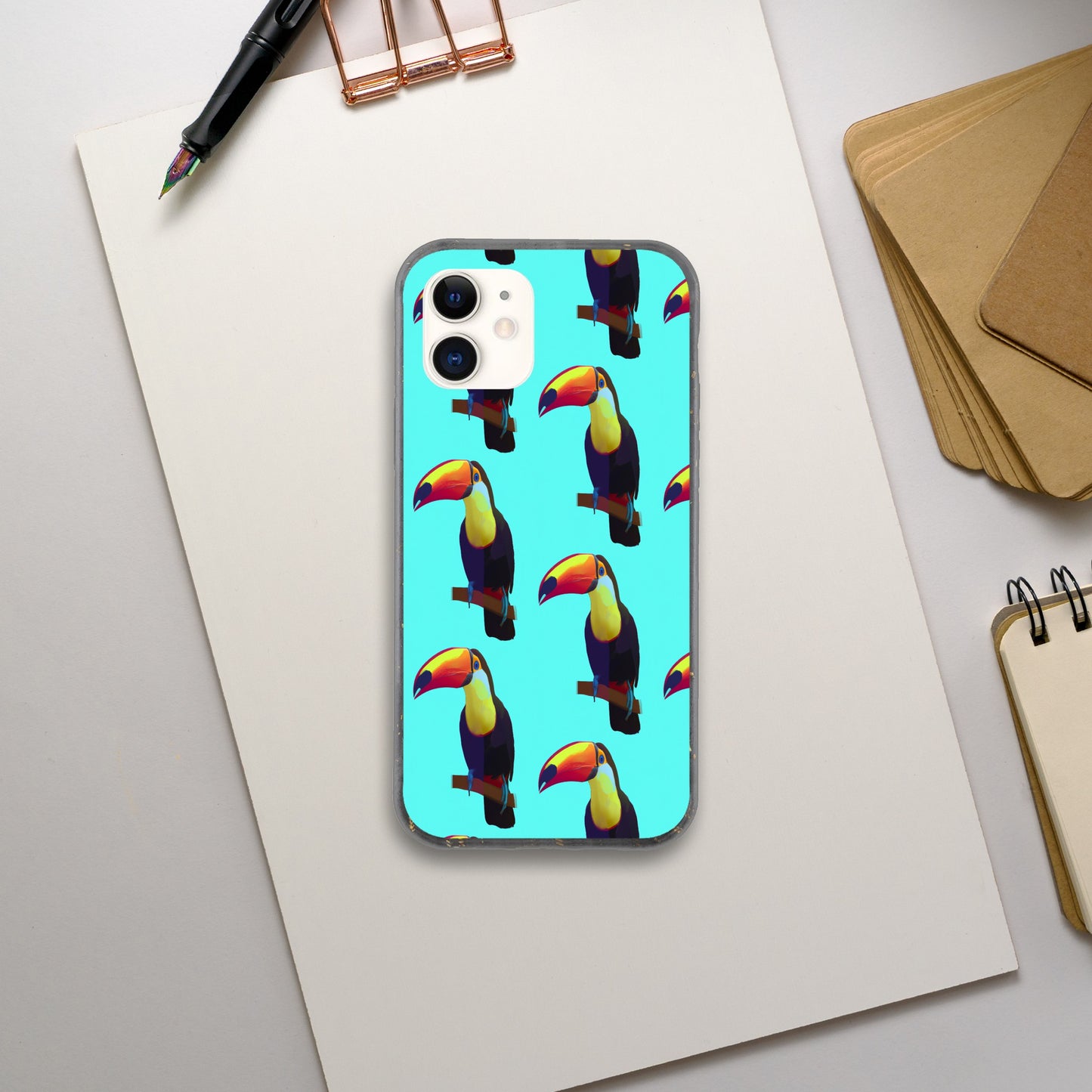 Biodegradable case (Terrific Tucan)