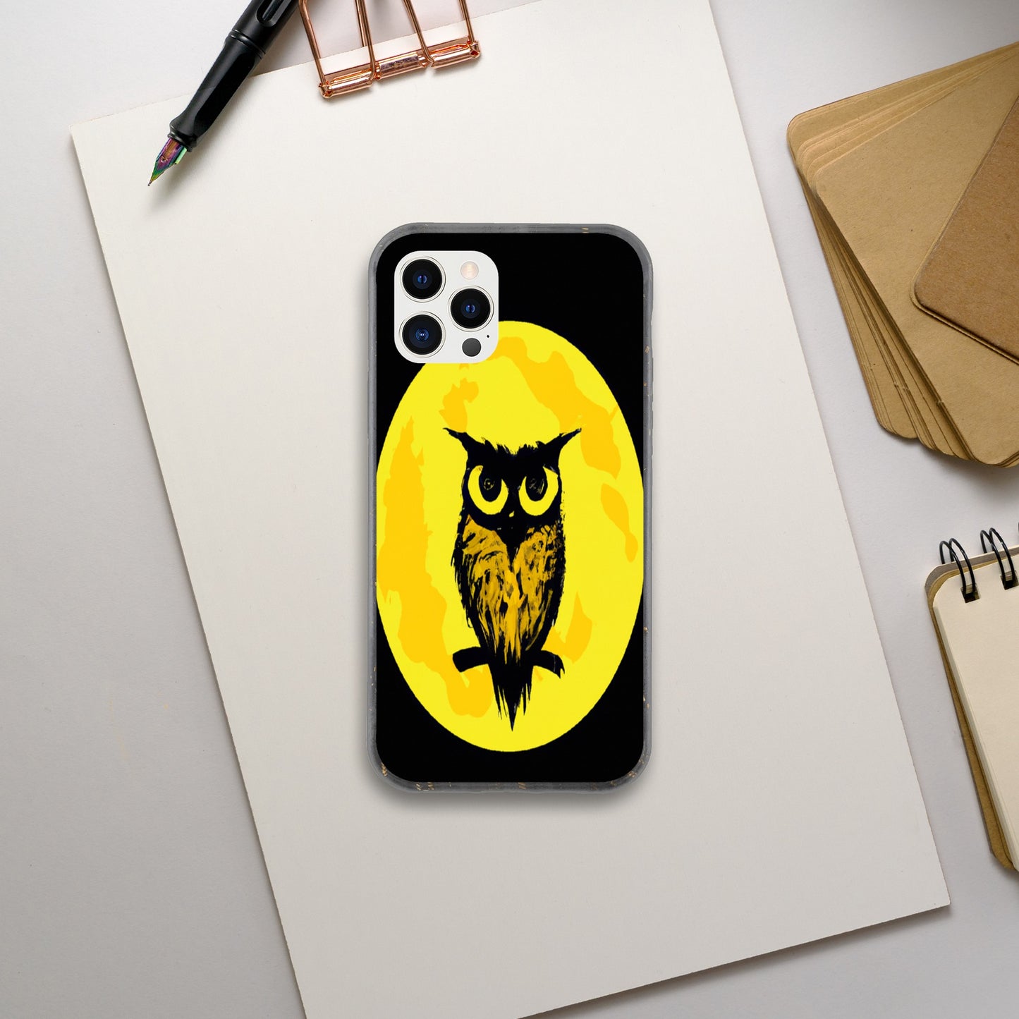 Biodegradable case (Owl Omen)