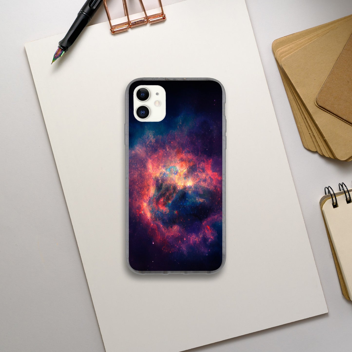 Biodegradable case (Cosmic Cascade)