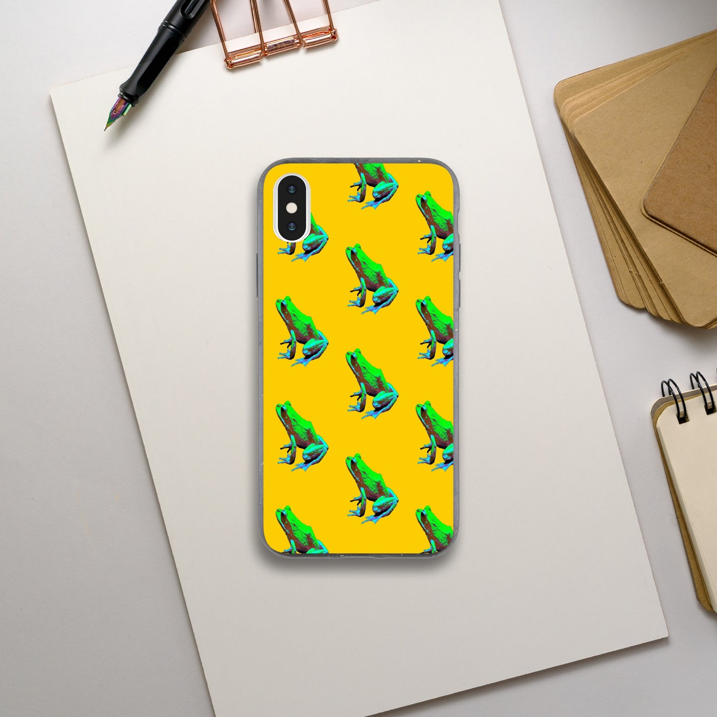 Biodegradable case (Funky Frog)