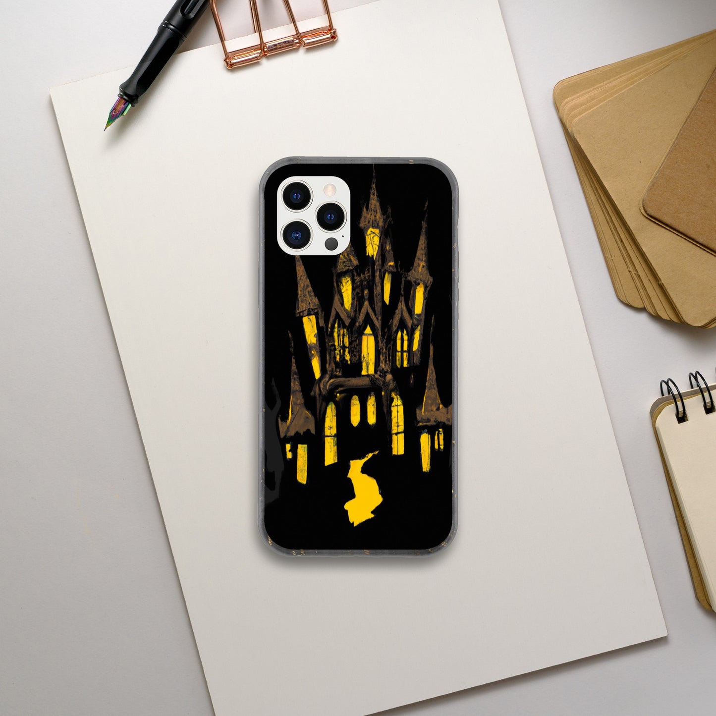 Biodegradable case (Haunted House)