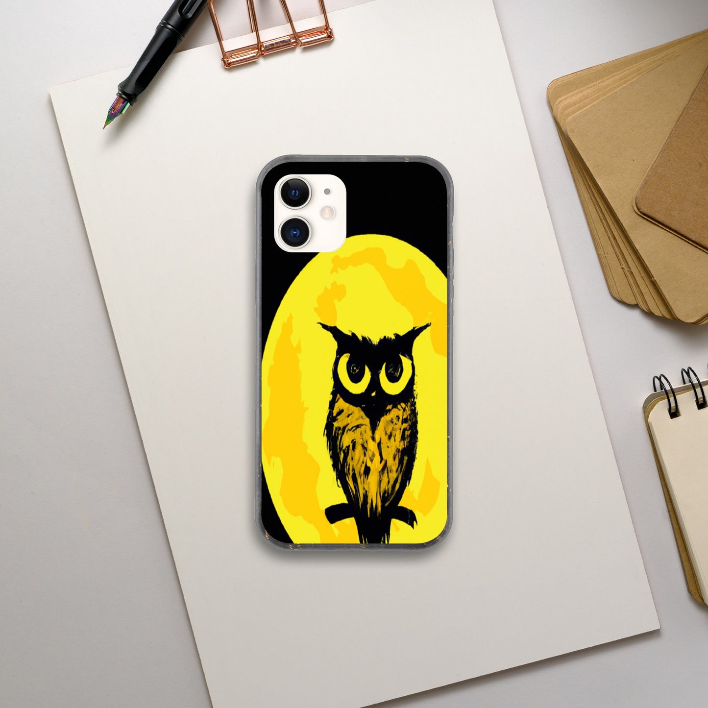 Biodegradable case (Owl Omen)