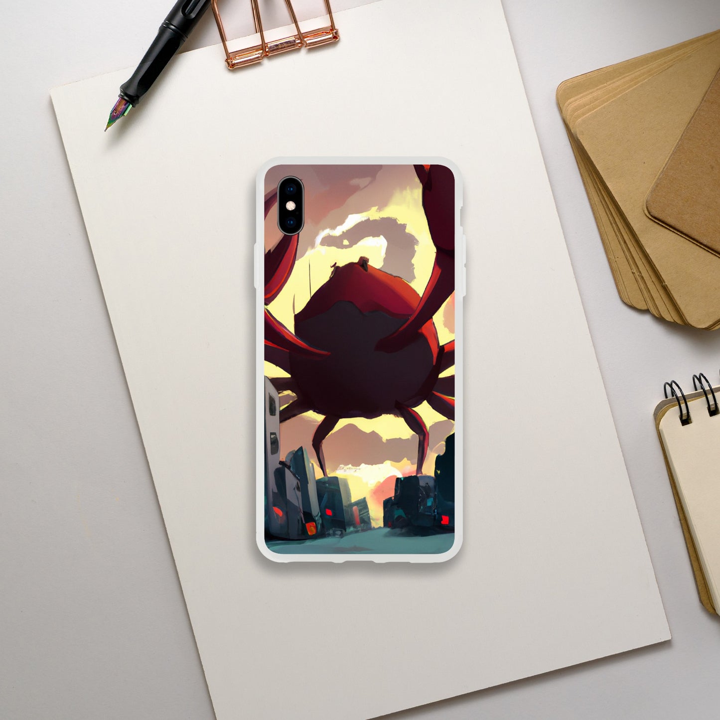 Flexi case (Custom 89105512 - "Crimson Crab")