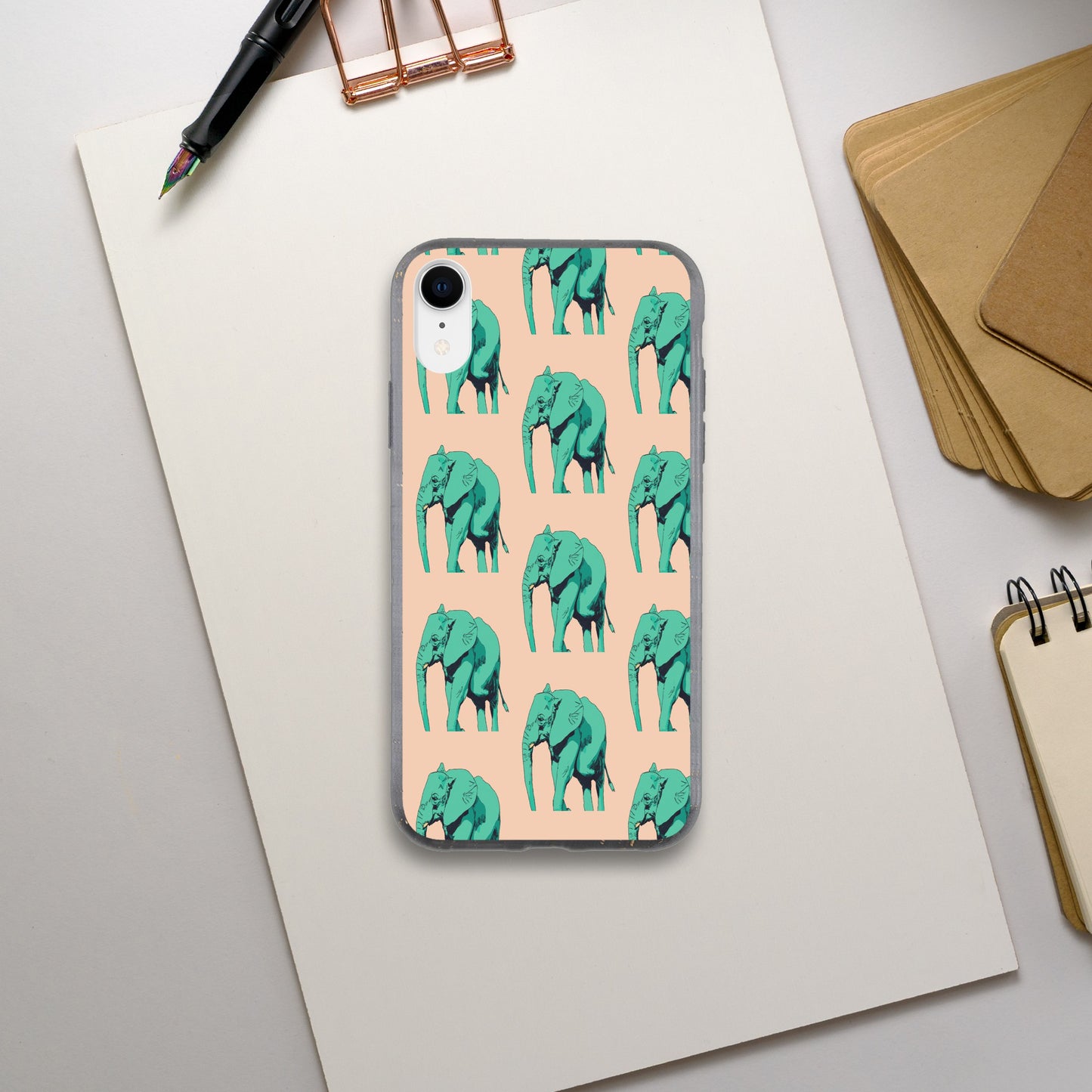 Biodegradable case (Enlightened Elephants)