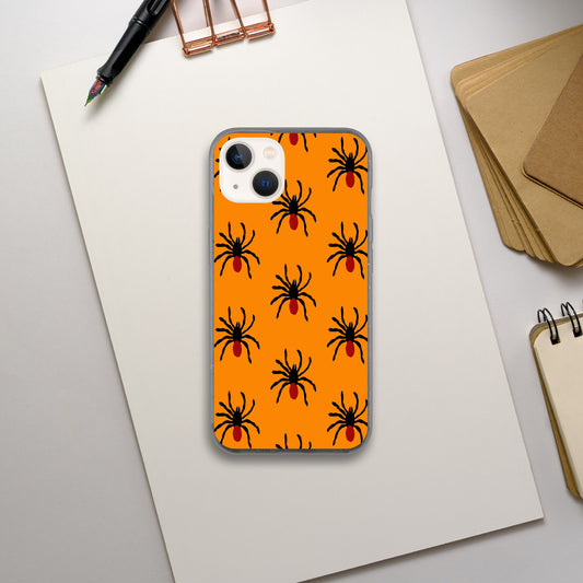 Biodegradable case (Spooky Spiders)