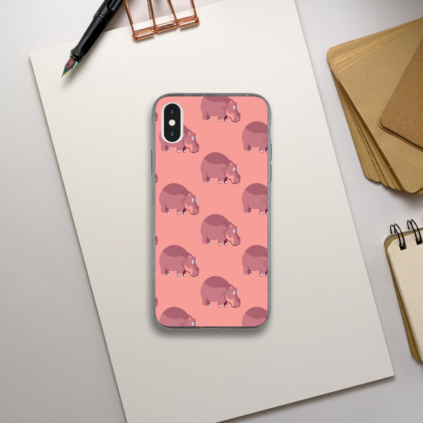 Biodegradable case (Noble Hippo)