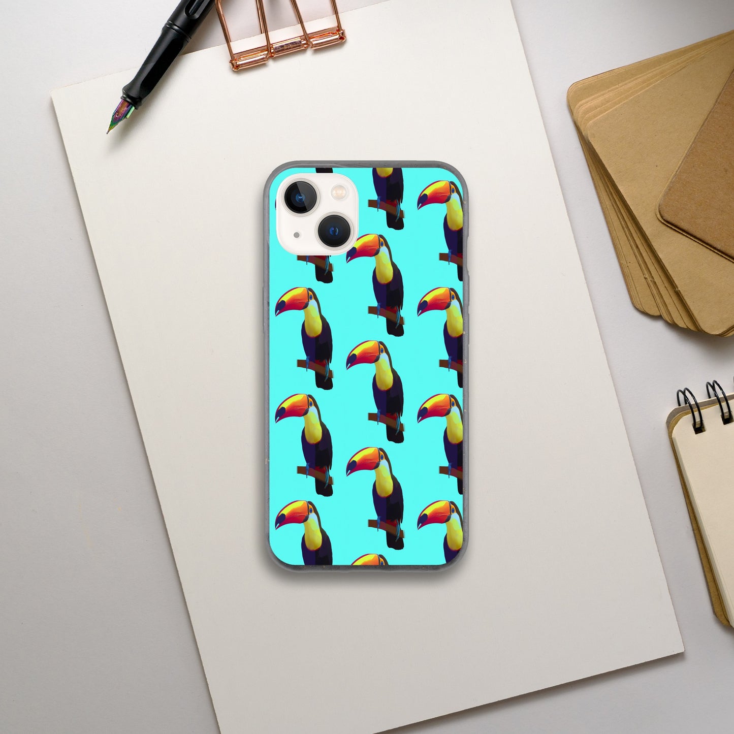 Biodegradable case (Terrific Tucan)